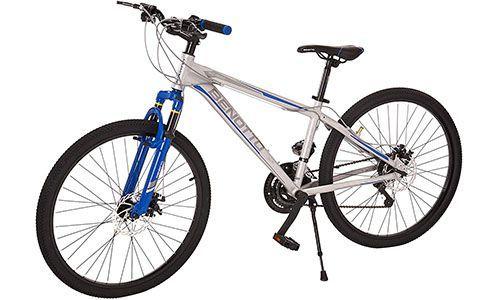 Bicicleta de montaña Benotto rodado 26 con 21 velocidades de cambio, cuadro y rines elaborados de aluminio